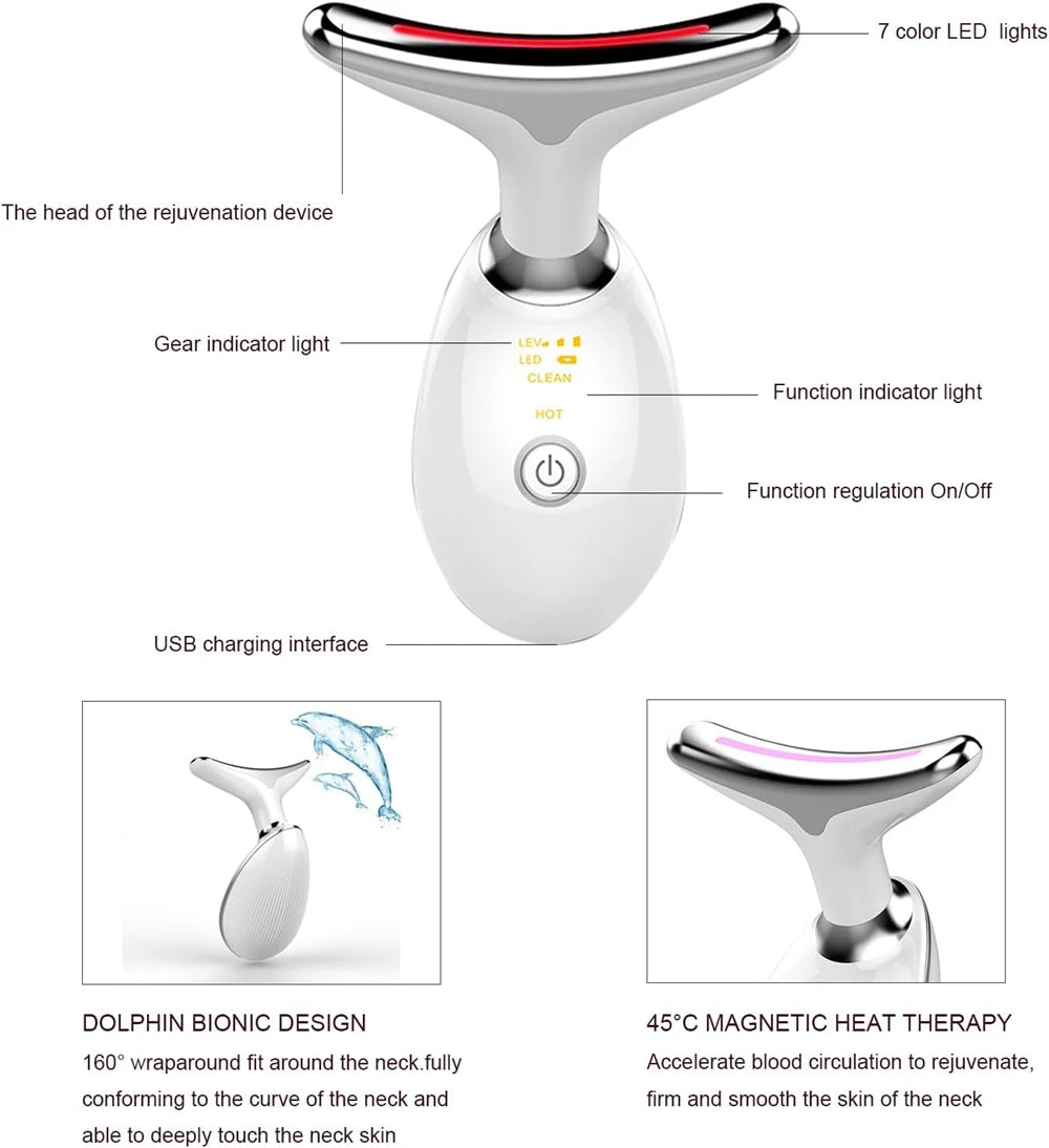 EMS LED Face Lifting Massager