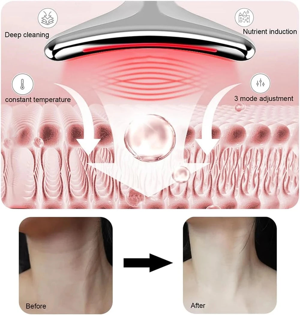 EMS LED Face Lifting Massager